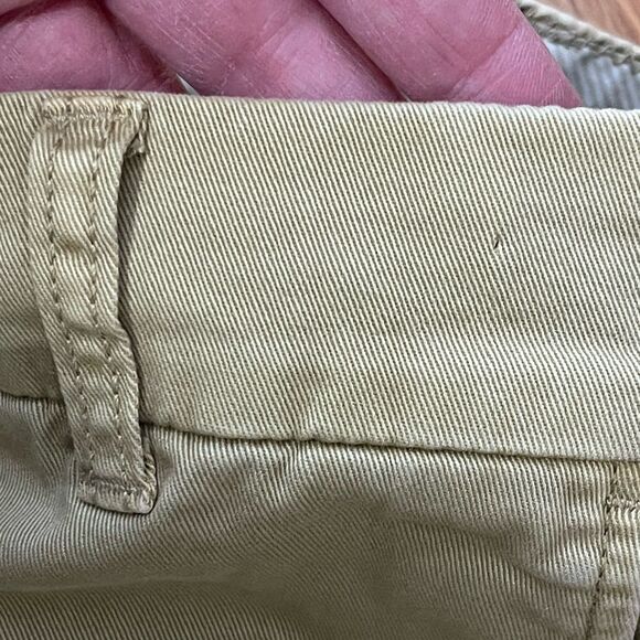 J.CREW 7" Stretch Chino Short Size 14 Khaki NEW Preppy Casual Classic H5809 - Picture 10 of 11